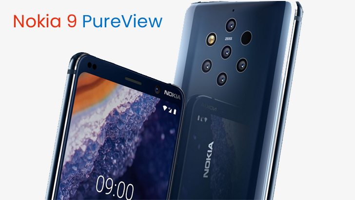 Nokia 9 PureView – First Time 5 Rear Cameras