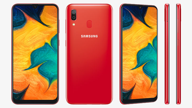 Samsung Galaxy A30 – Super AMOLED Infinity-U Display