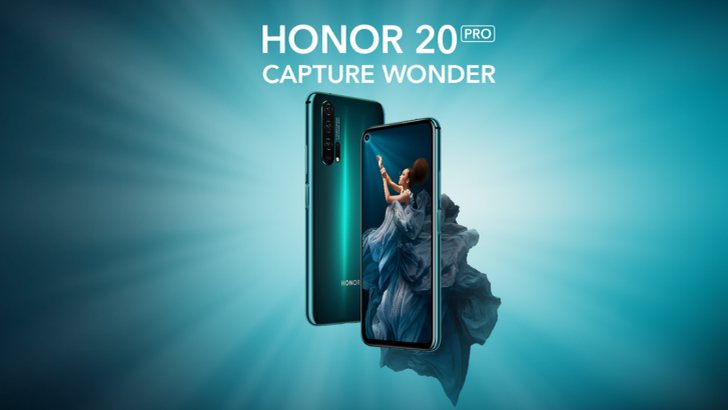 HONOR 20 Pro with Punch-Hole & 5 Cameras