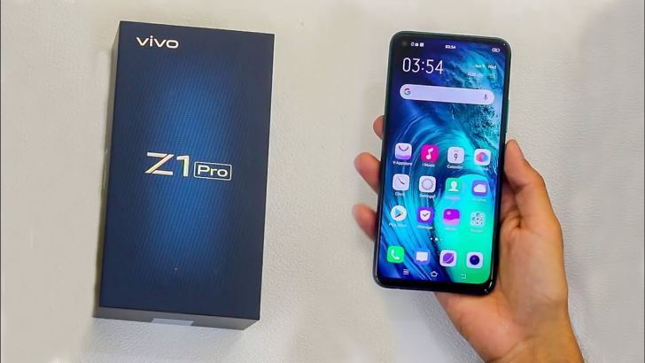 Vivo Z1 Pro has In-Display Camera + Big Display