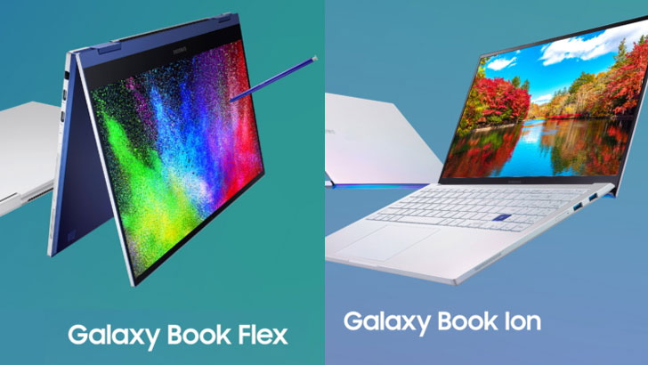 Galaxy Book Flex and Galaxy Book Ion