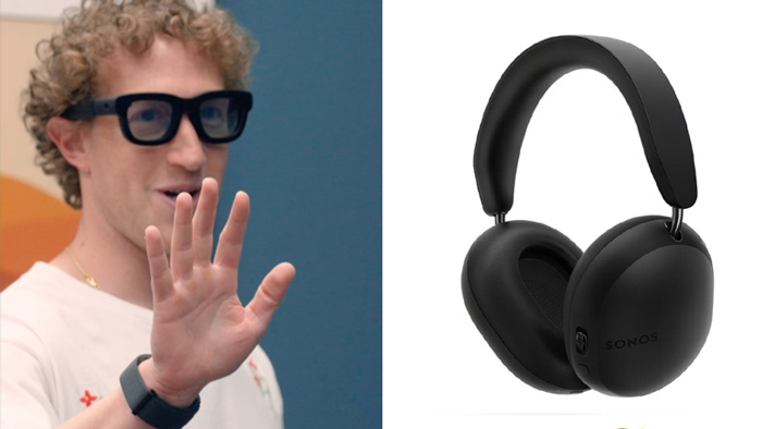 Mark Zuckerberg Gifting Headphones